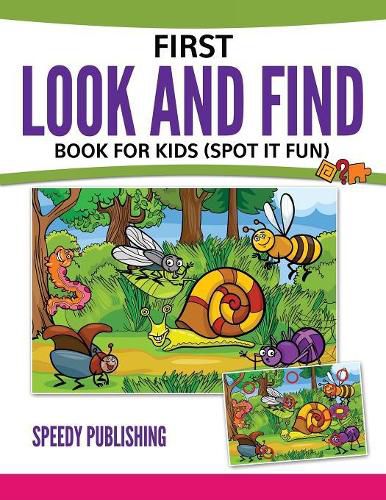 Cover image for First Look And Find Book For Kids: (Spot It Fun)