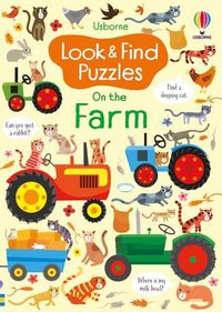 Cover image for Look and Find Puzzles On the Farm