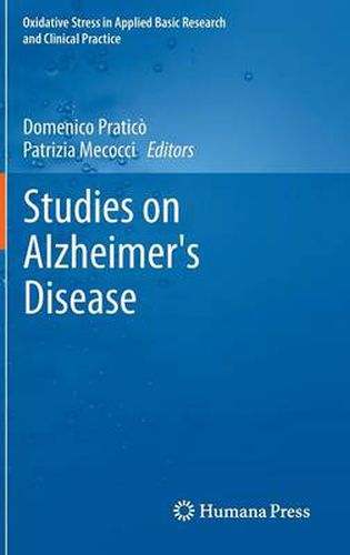 Cover image for Studies on Alzheimer's Disease
