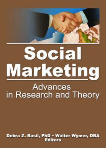 Cover image for Social Marketing: Advances in Research and Theory