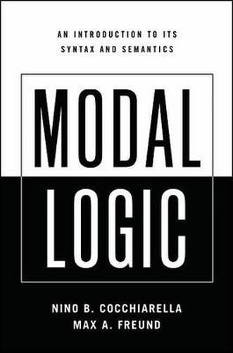 Cover image for Modal Logic: An Introduction to its Syntax and Semantics