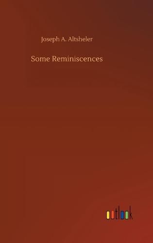 Cover image for Some Reminiscences