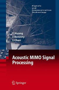 Cover image for Acoustic MIMO Signal Processing