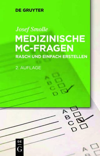 Cover image for Medizinische MC-Fragen: Ein Praxisleitfaden Fur Lehrende