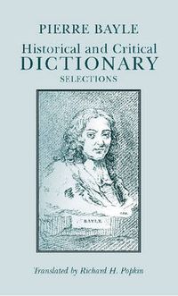 Cover image for Historical and Critical Dictionary: Selections