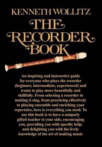 Cover image for The Recorder Book