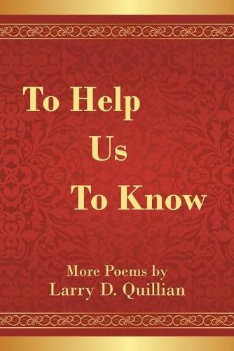 Cover image for To Help Us to Know