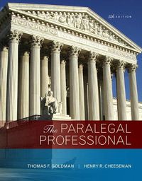 Cover image for The Paralegal Professional