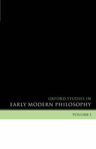 Cover image for Oxford Studies in Early Modern Philosophy