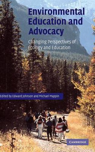 Cover image for Environmental Education and Advocacy: Changing Perspectives of Ecology and Education