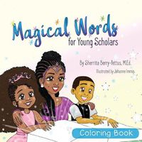 Cover image for Magical Words for Young Scholars- Coloring Book