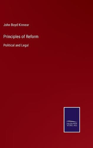 Cover image for Principles of Reform: Political and Legal