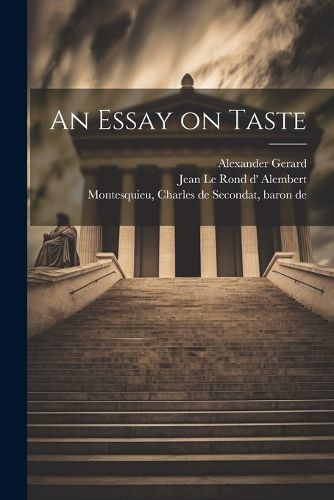 Cover image for An Essay on Taste