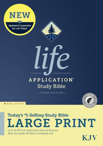 Cover image for KJV Life Application Study Bible, Third Edition, Large Print