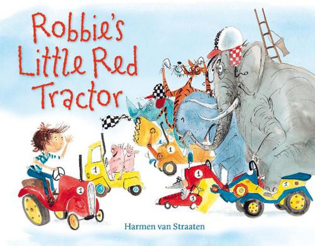 Cover image for Robbie's Little Red Tractor