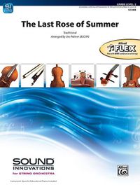 Cover image for The Last Rose of Summer: Conductor Score