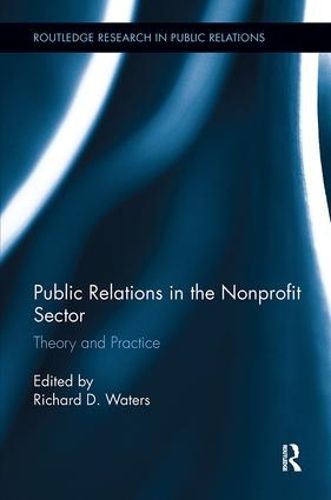 Cover image for Public Relations in the Nonprofit Sector: Theory and Practice