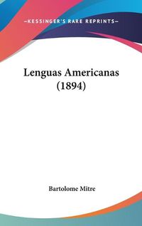 Cover image for Lenguas Americanas (1894)