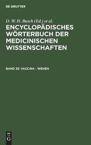 Cover image for Vaccina - Wehen