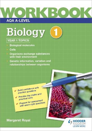 Cover image for AQA A-level Biology Workbook 1