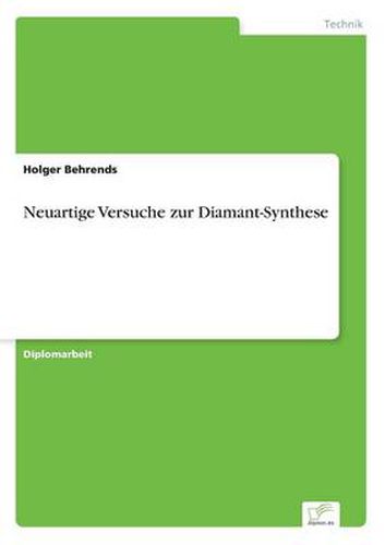 Cover image for Neuartige Versuche zur Diamant-Synthese
