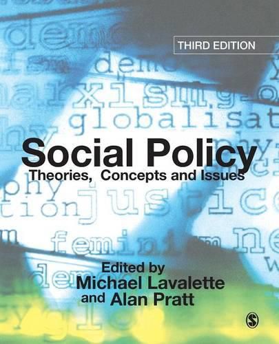 Cover image for Social Policy: Theories, Concepts and Issues