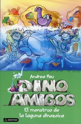 Cover image for Dinoamigos: El monstruo de la laguna dinozoica