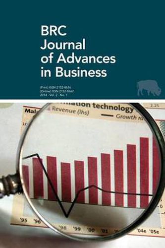 Cover image for Brc Journal of Advances in Business Volume 2, Number 1