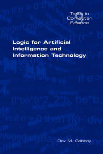 Cover image for Logic for Artificial Intelligence and Information Technology