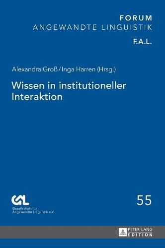 Cover image for Wissen in Institutioneller Interaktion