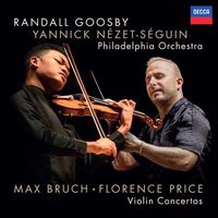 Cover image for Bruch: Violin Concerto No. 1; Florence Price: Violin Concertos