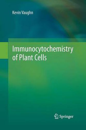 Cover image for Immunocytochemistry of Plant Cells