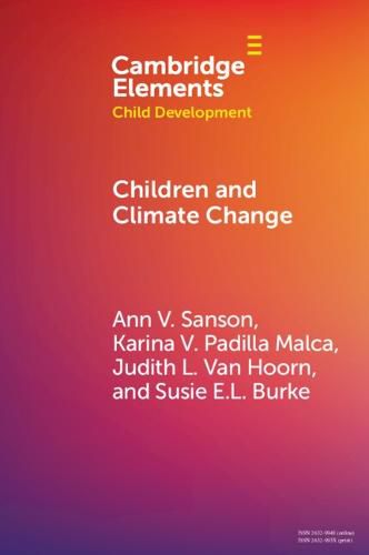 Cover image for Children and Climate Change