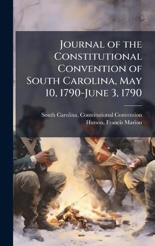 Cover image for Journal of the Constitutional Convention of South Carolina, May 10, 1790-June 3, 1790