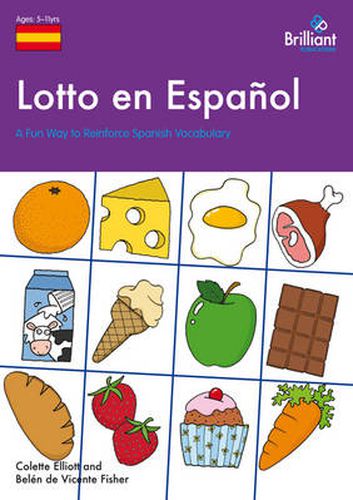 Cover image for Lotto en Espanol: A Fun Way to Reinforce Spanish Vocabulary