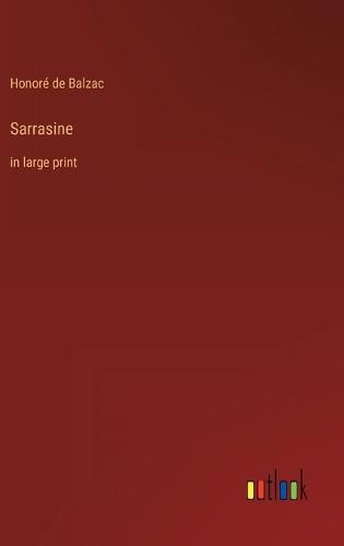 Cover image for Sarrasine