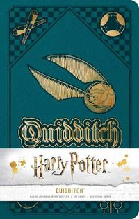 Cover image for Harry Potter: Quidditch Hardcover Ruled Journal
