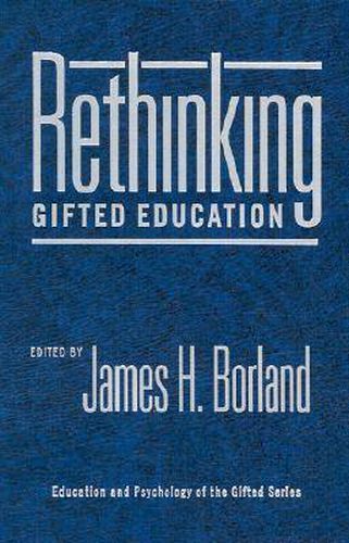 Cover image for Rethinking Gifted Education