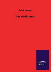 Cover image for Das Gedachtnis