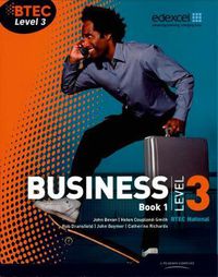 Cover image for BTEC Level 3 National Business Student Book 1