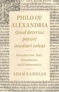 Cover image for Philo of Alexandria: Quod deterius potiori insidiari soleat