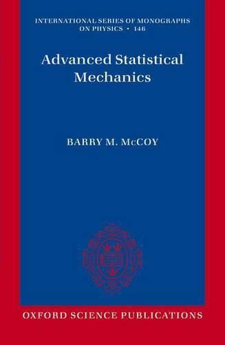 Cover image for Advanced Statistical Mechanics