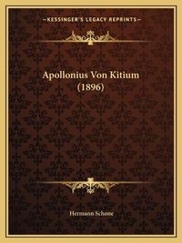 Cover image for Apollonius Von Kitium (1896)