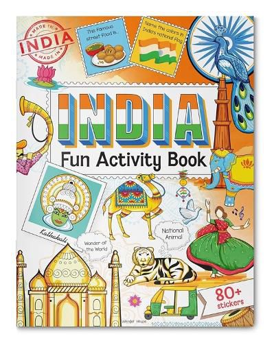 Cover image for India - Fun Activity Book for Children