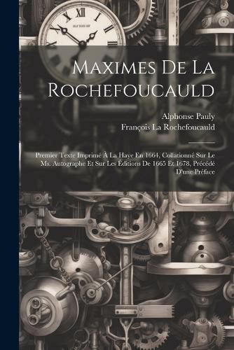 Cover image for Maximes De La Rochefoucauld