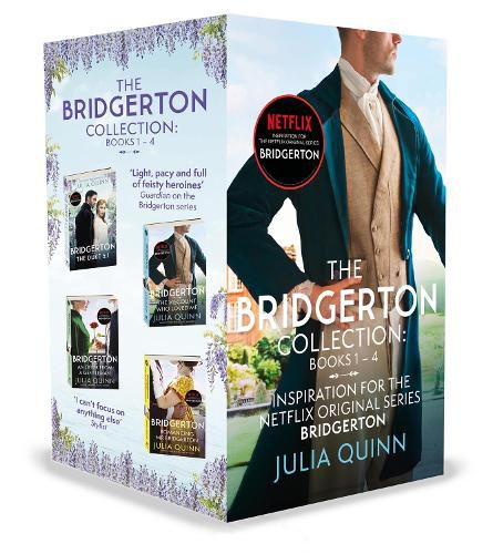 Cover image for The Bridgerton Collection: Books 1 - 4: Inspiration for the Netflix Original Series Bridgerton