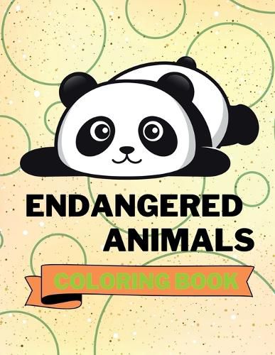 Cover image for Endangered Animals Coloring Book