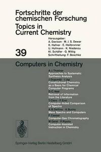 Cover image for Computers in Chemistry