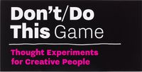 Cover image for Don't Do This - Game: An Inspiration Game for Creative People