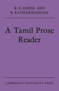 Cover image for A Tamil Prose Reader